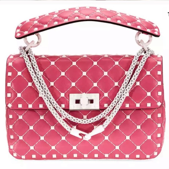 Valentino ❤️❤️Rockstud spike Purse in Medium - Picture 2 of 7